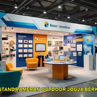 desain stand pameran outdoor jogja berkualitas